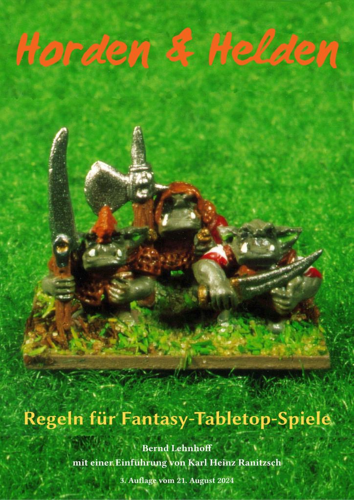 Cover des H&H-Regelheftes